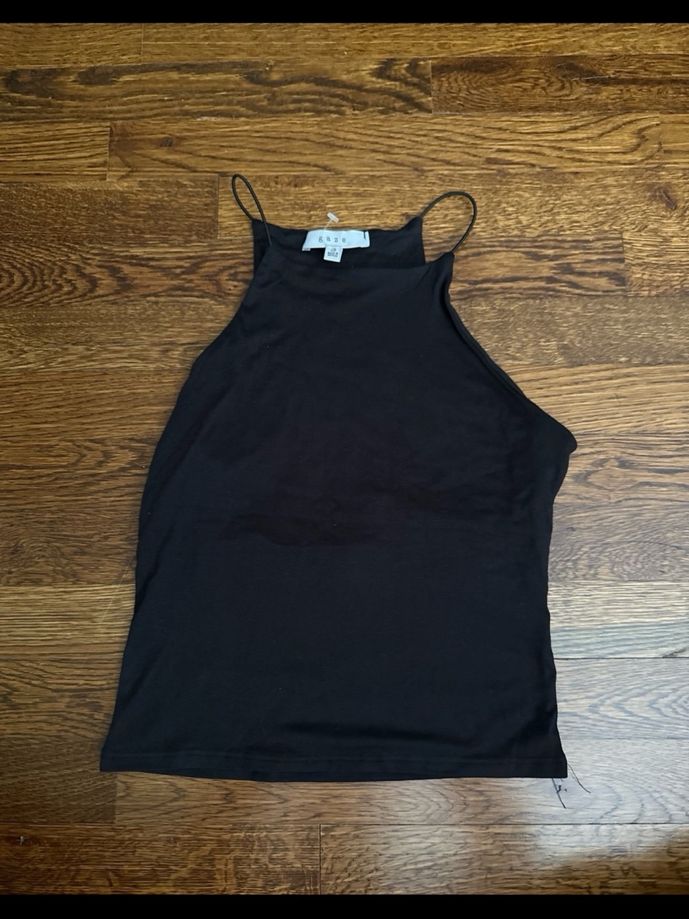 Gaze Women’s Black Tank Top Size XS